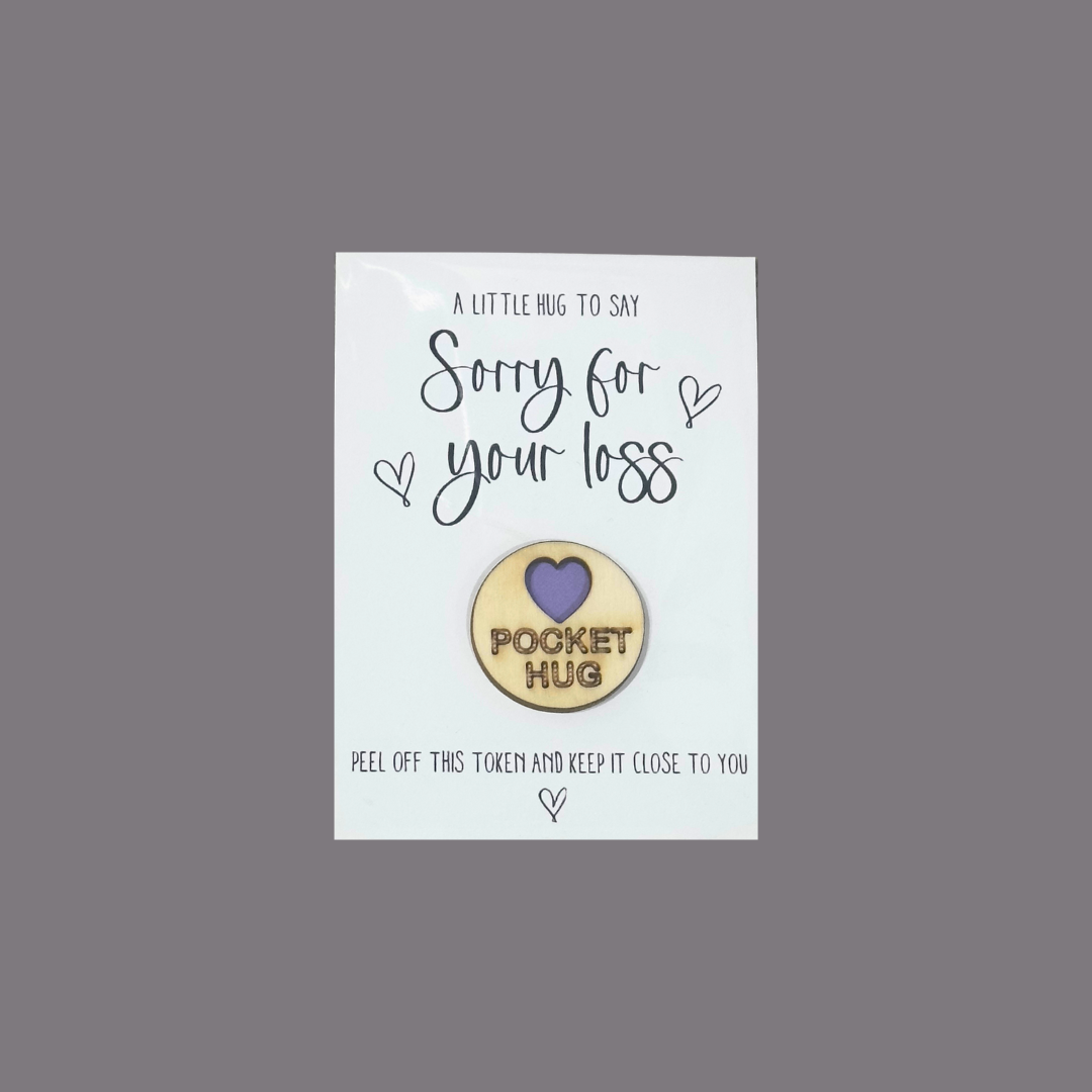 The Gift Club Official Sympathy and Loss  Pocket Hugs