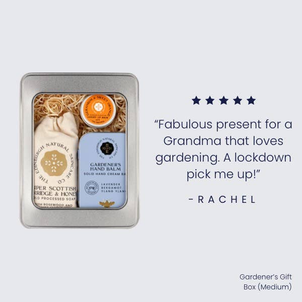 The Edinburgh Natural Skincare Company Gardener's Luxury Gift Box