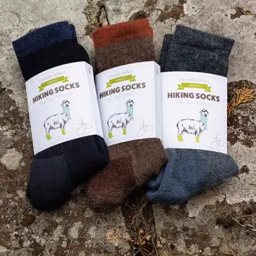Samantha Holmes Hiking  Alpaca Socks