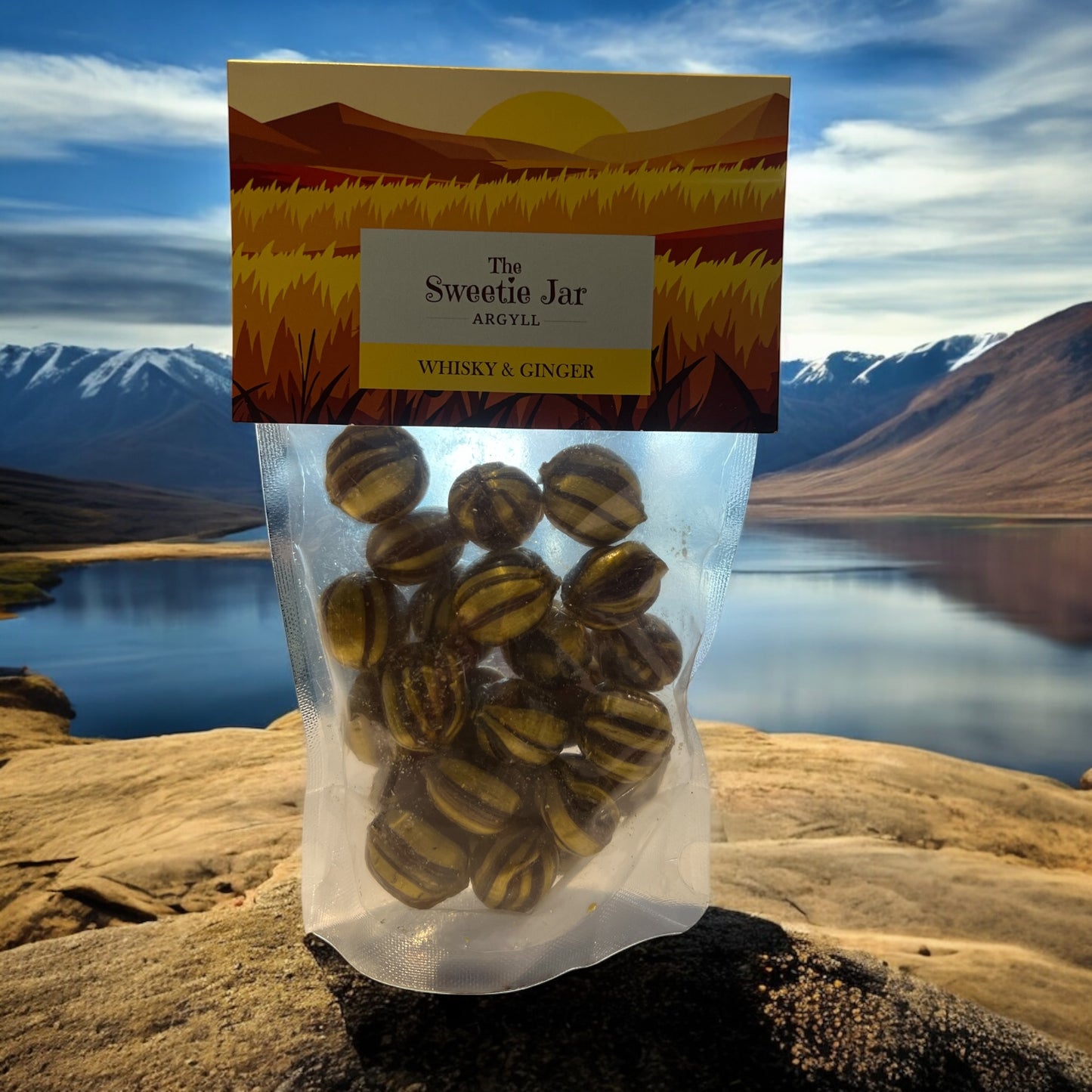 The Sweetie Jar Scottish Collection Boiled Sweets 150g