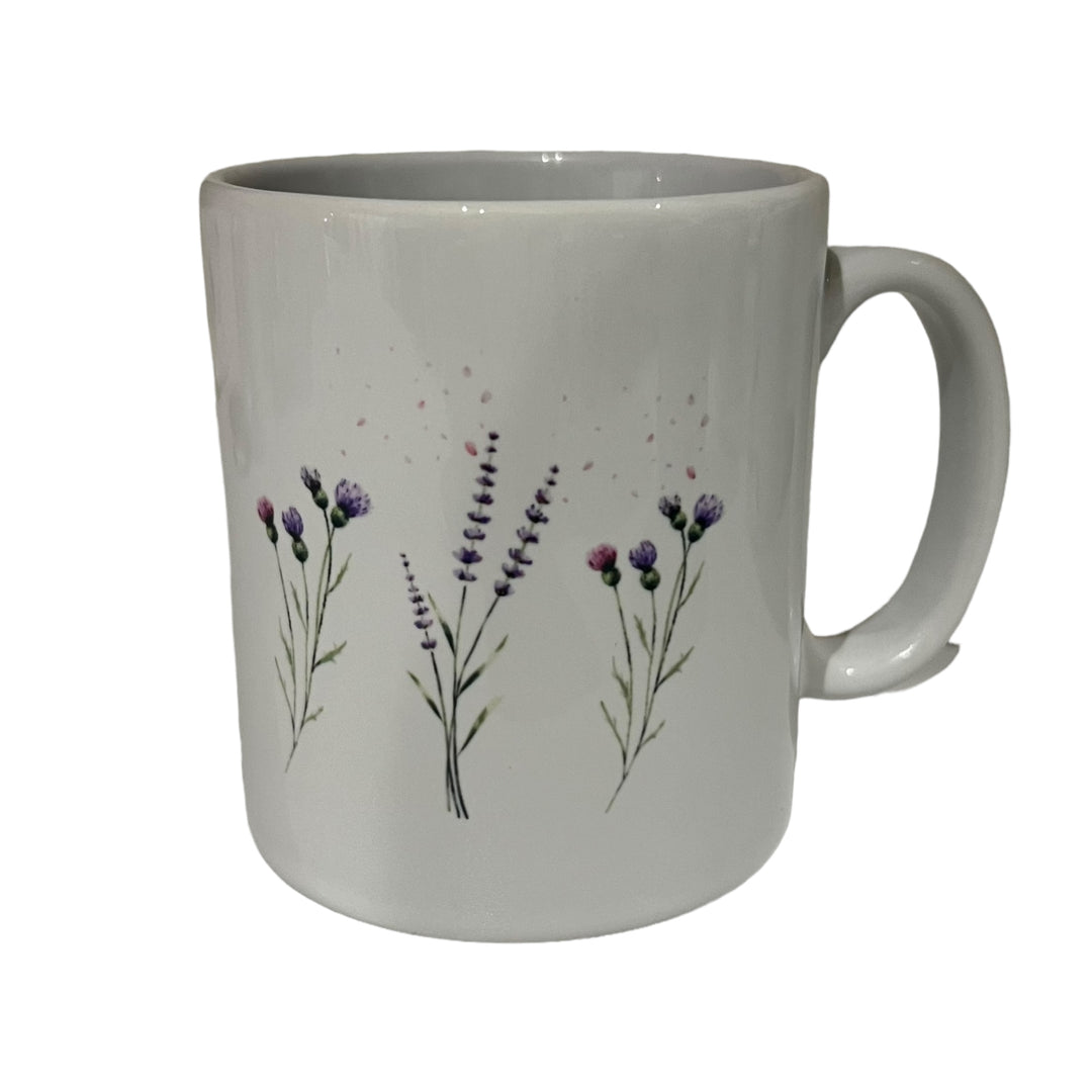 Clan Artisan Designed & Handprinted Ceramic Mugs 10oz