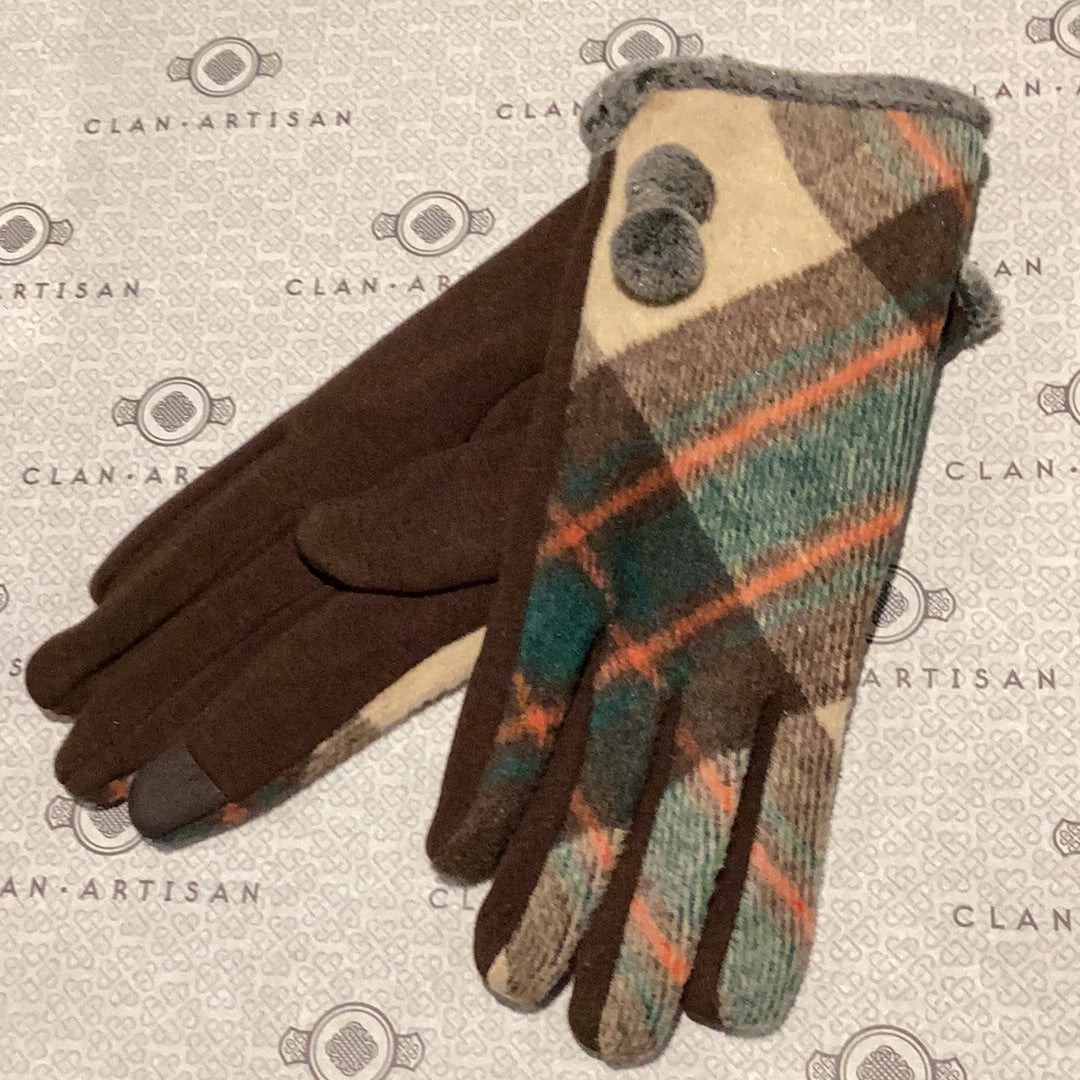 Nathan Giftware Tartan Gloves