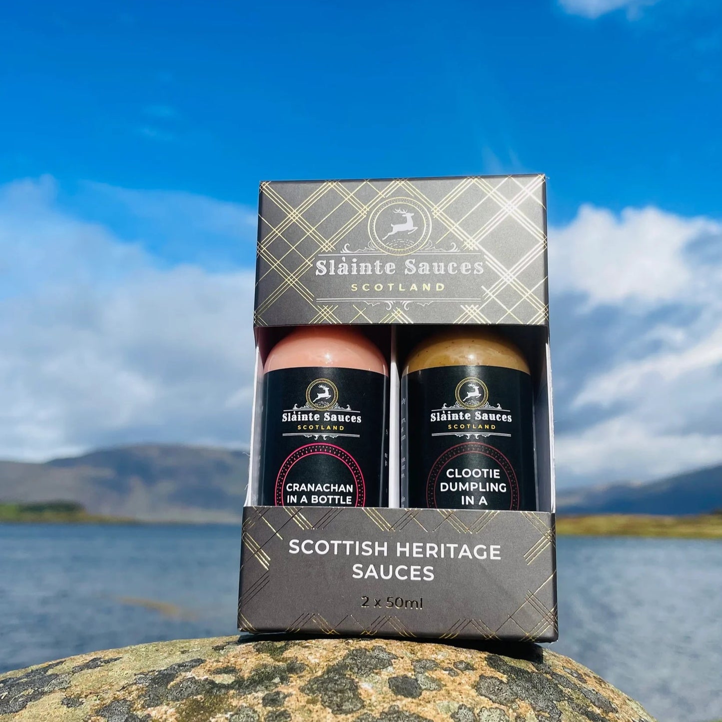 Slainte Sauces Scotland Mini Bottle Gift Box
