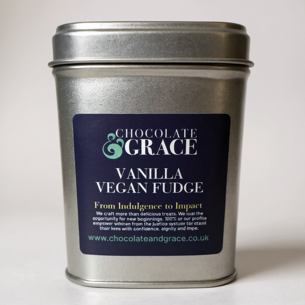 Grace Chocolate Vanilla Vegan Fudge 110g