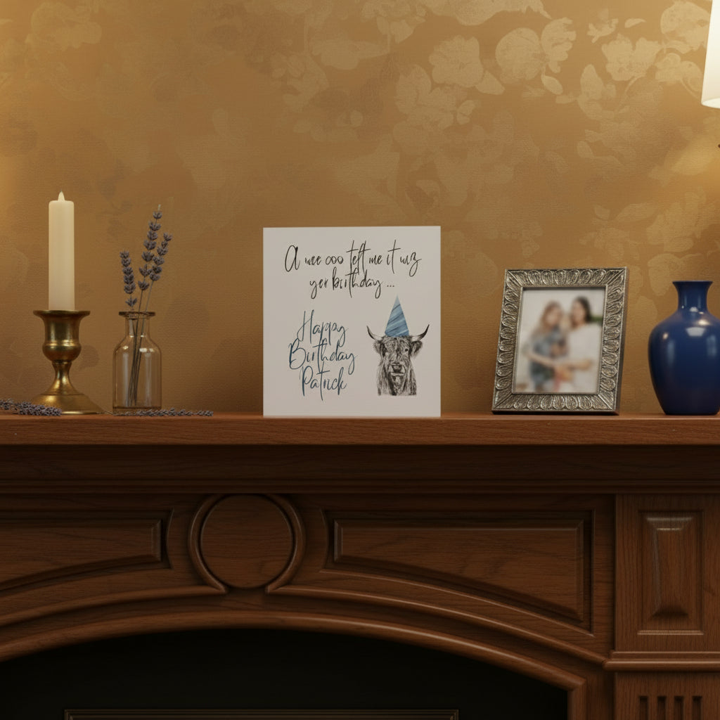 Personalised Greeting Card