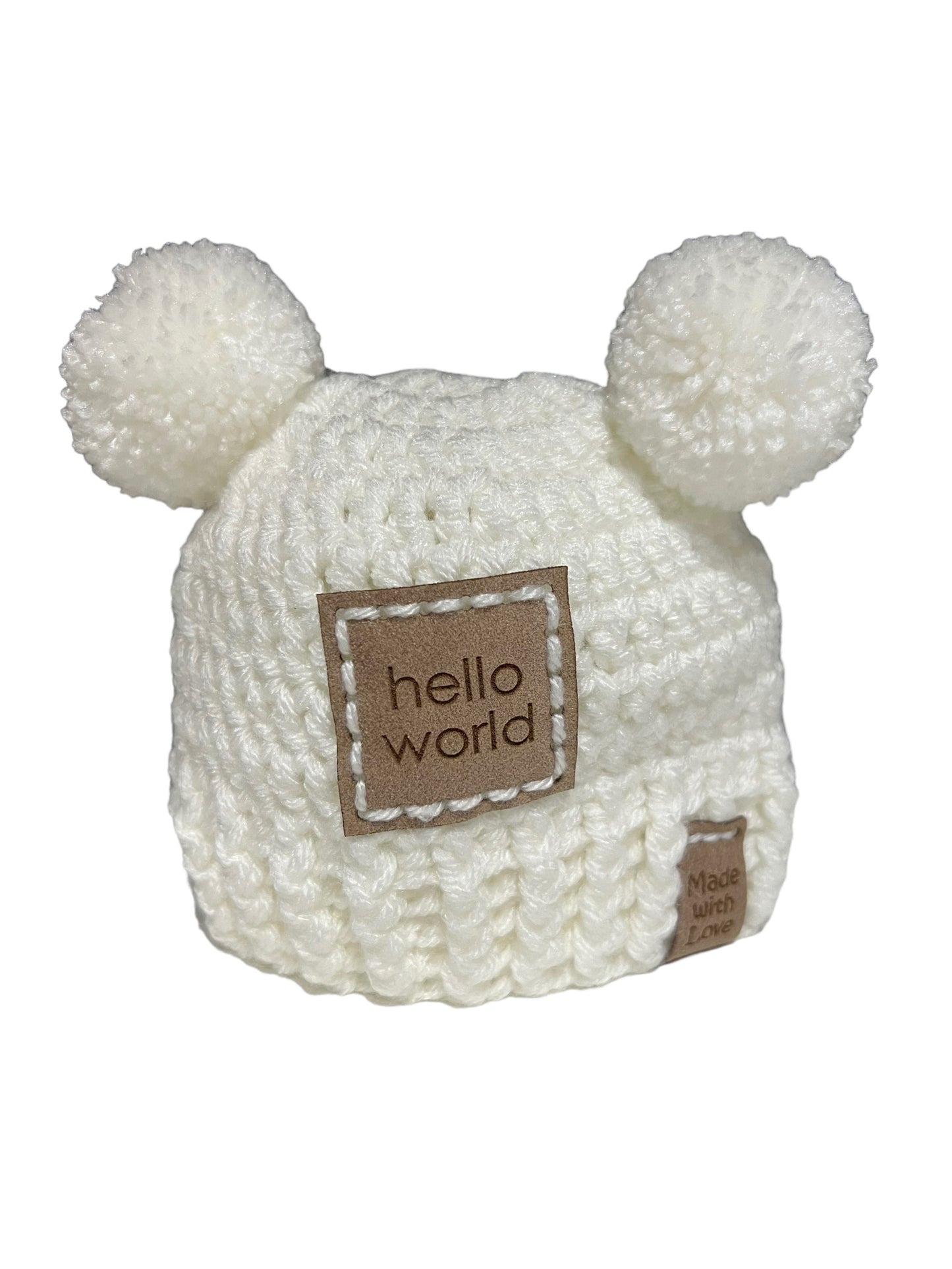 Buttons & Bows Baby Pom Pom Hats