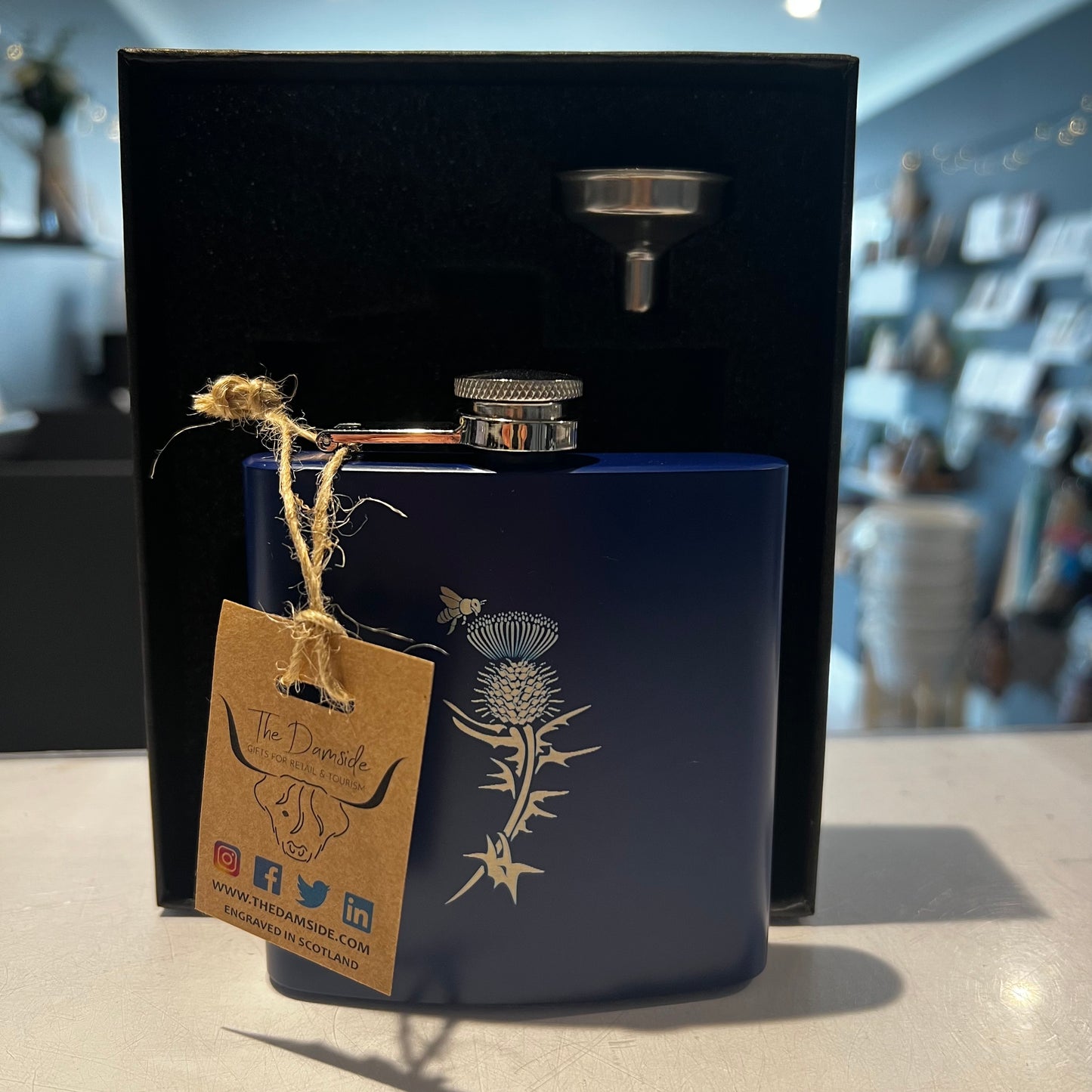 The Damside Hip Flasks