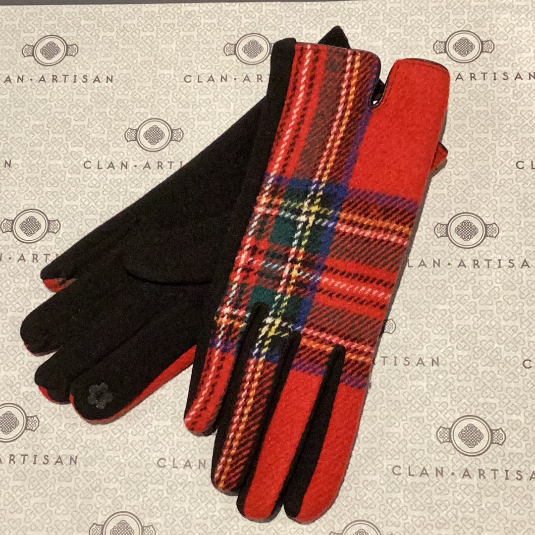 Nathan Giftware Tartan Gloves