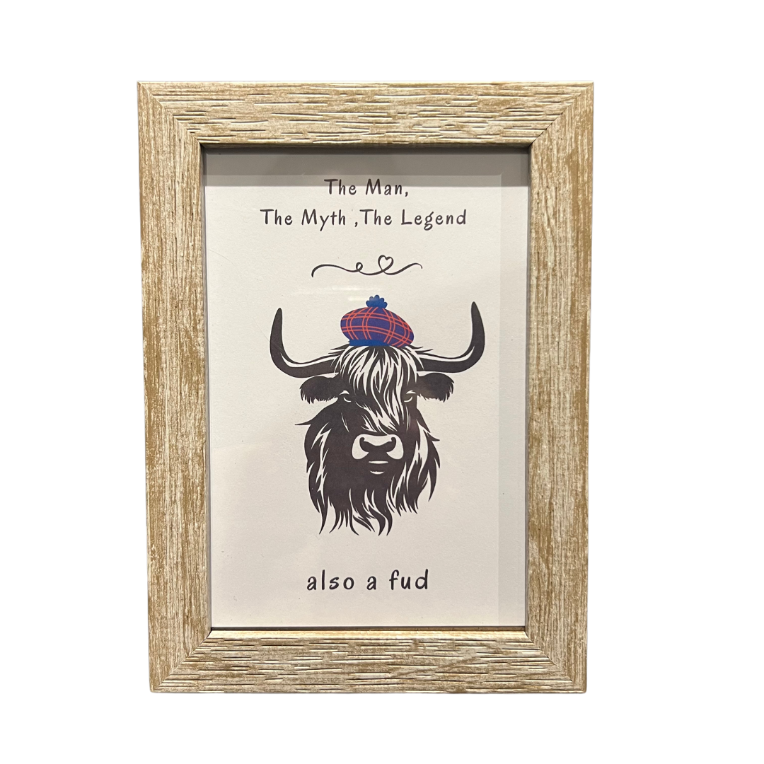 Clan Artisan Framed Print 4” x 6 “