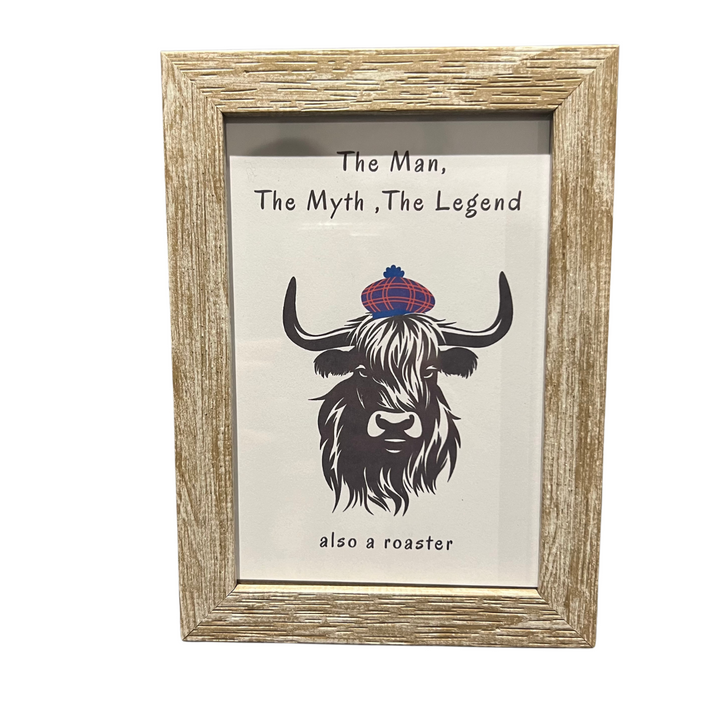 Clan Artisan Framed Print 4” x 6 “