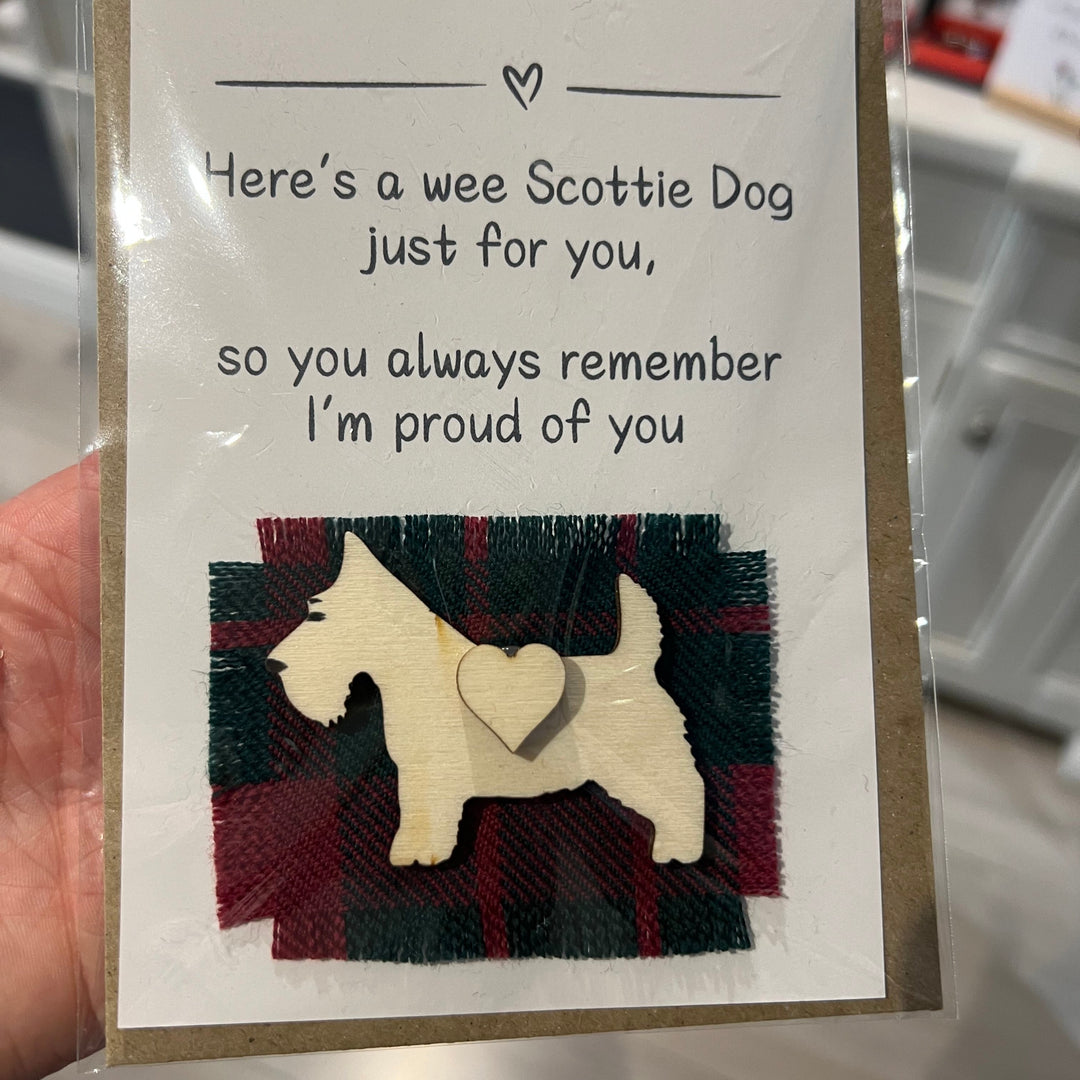 Clan Artisan A Wee Scottie Dog Just For You