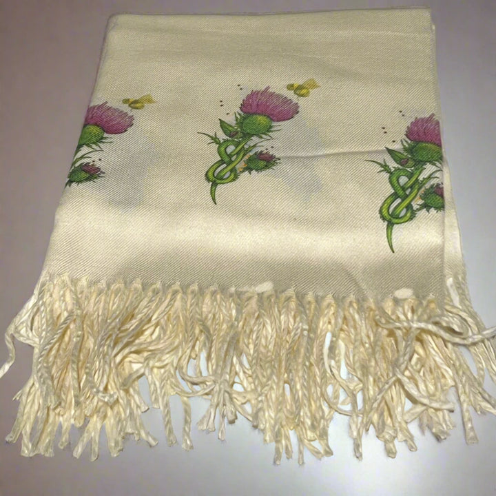 Art On Scarves Cashmere Feel Scarf