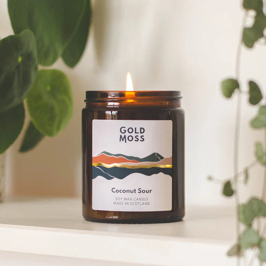 Gold Moss Soy Wax Candles
