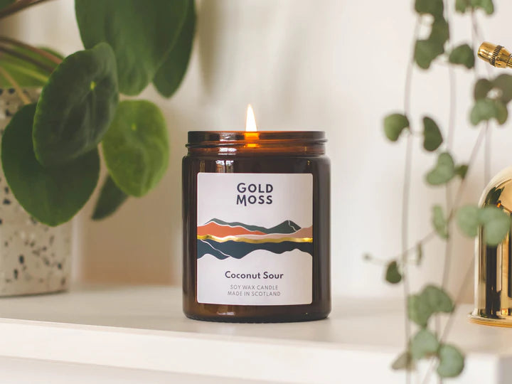 Gold Moss Soy Wax Candles