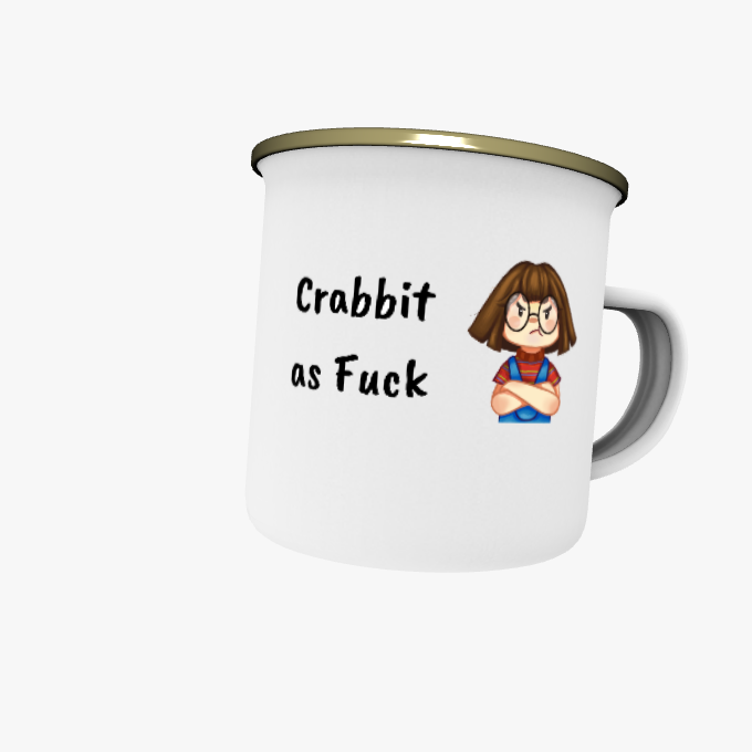 Clan Artisan Designed & Handprinted Enamel (Tin) Mugs