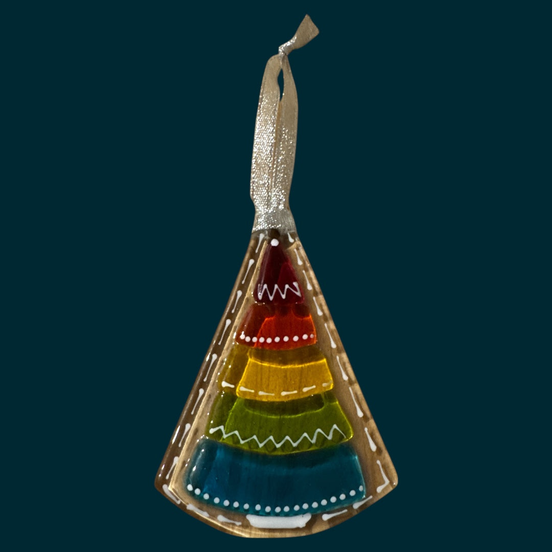 Dragonfly Dichroic Christmas Glass Collection 2025