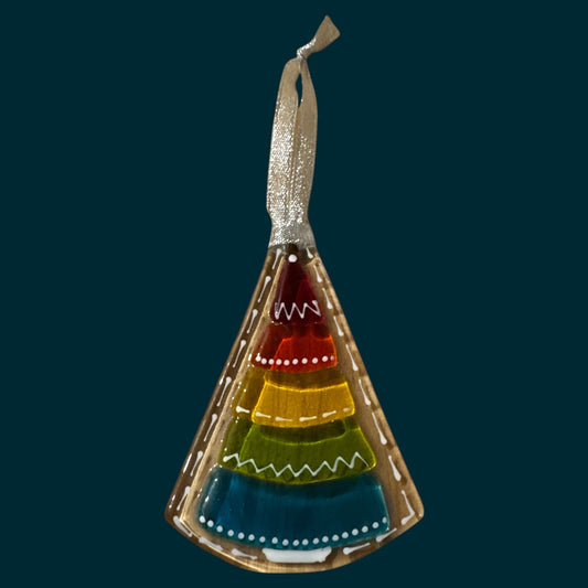 Dragonfly Dichroic Christmas Glass Collection 2025