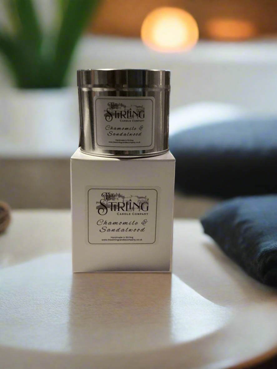 The Stirling Candle Company Medium Tin Candle