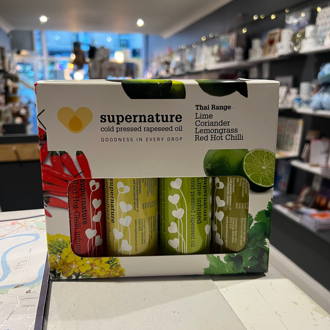 Supernature Cold Pressed Rapeseed Oils Gift Pack