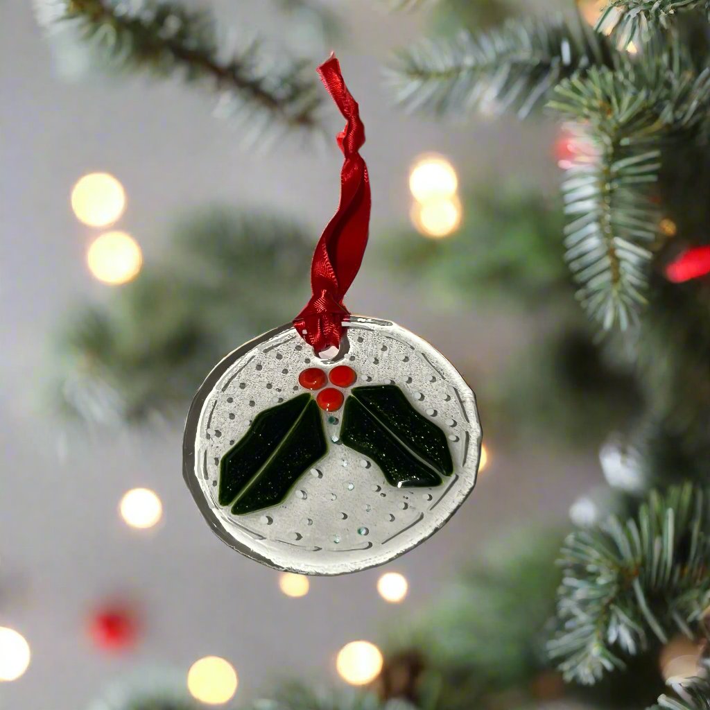 Dragonfly Dichroic Christmas Glass Collection 2024