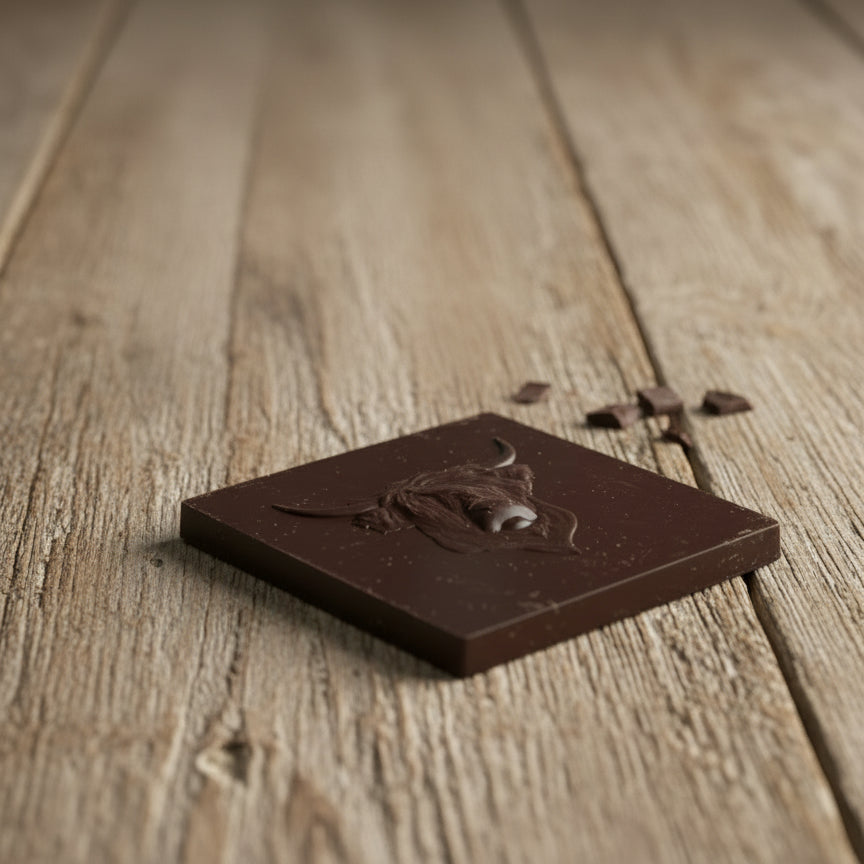 Grace Chocolate Highland Cow, Stag & Thistle Chocolate Bars