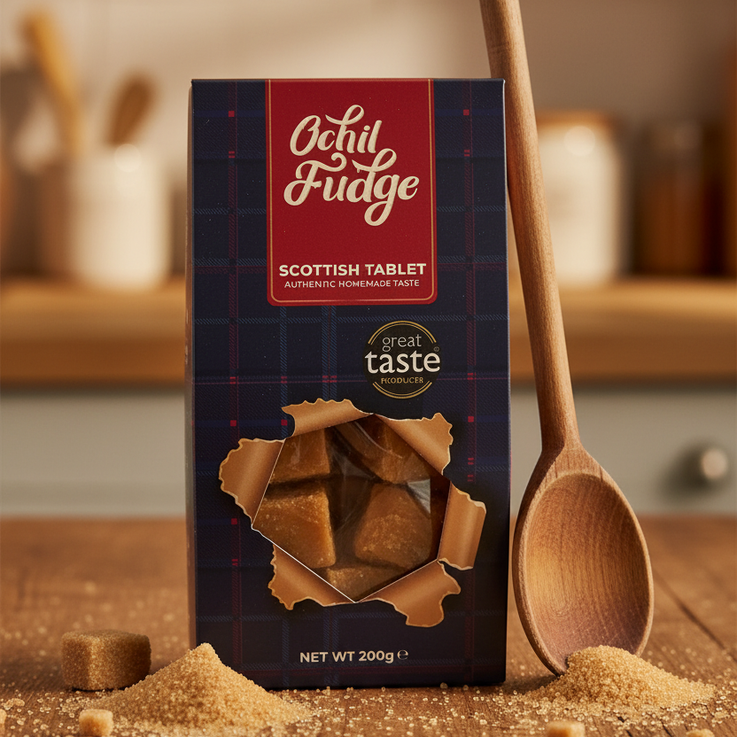 The Ochil Fudge Pantry Scottish Tablet