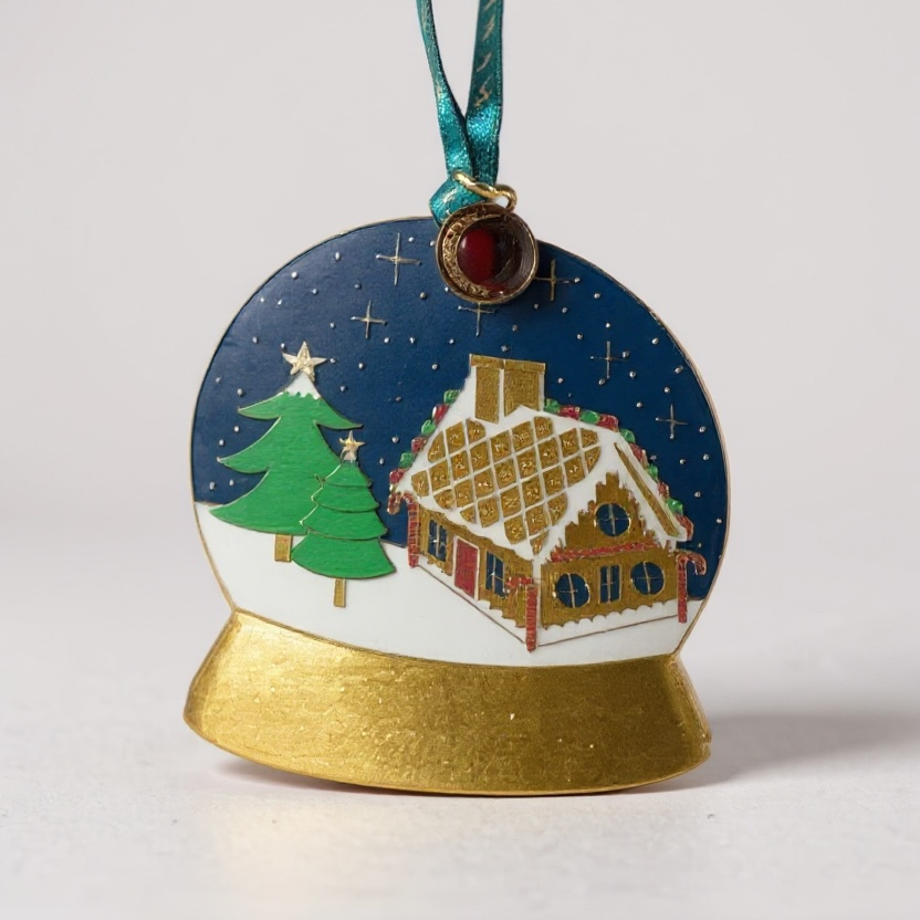 Maple Moon Gifts Christmas Tree Enamel Decorations