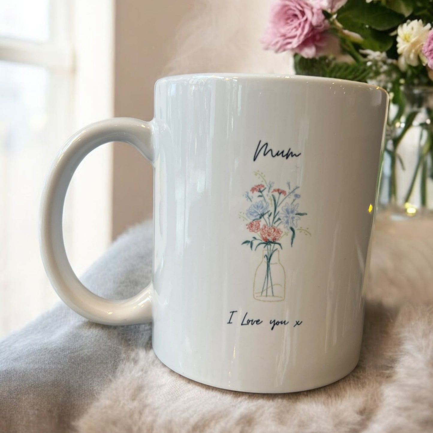 Clan Artisan Designed & Handprinted Ceramic Mugs for Mothers 10oz 2025