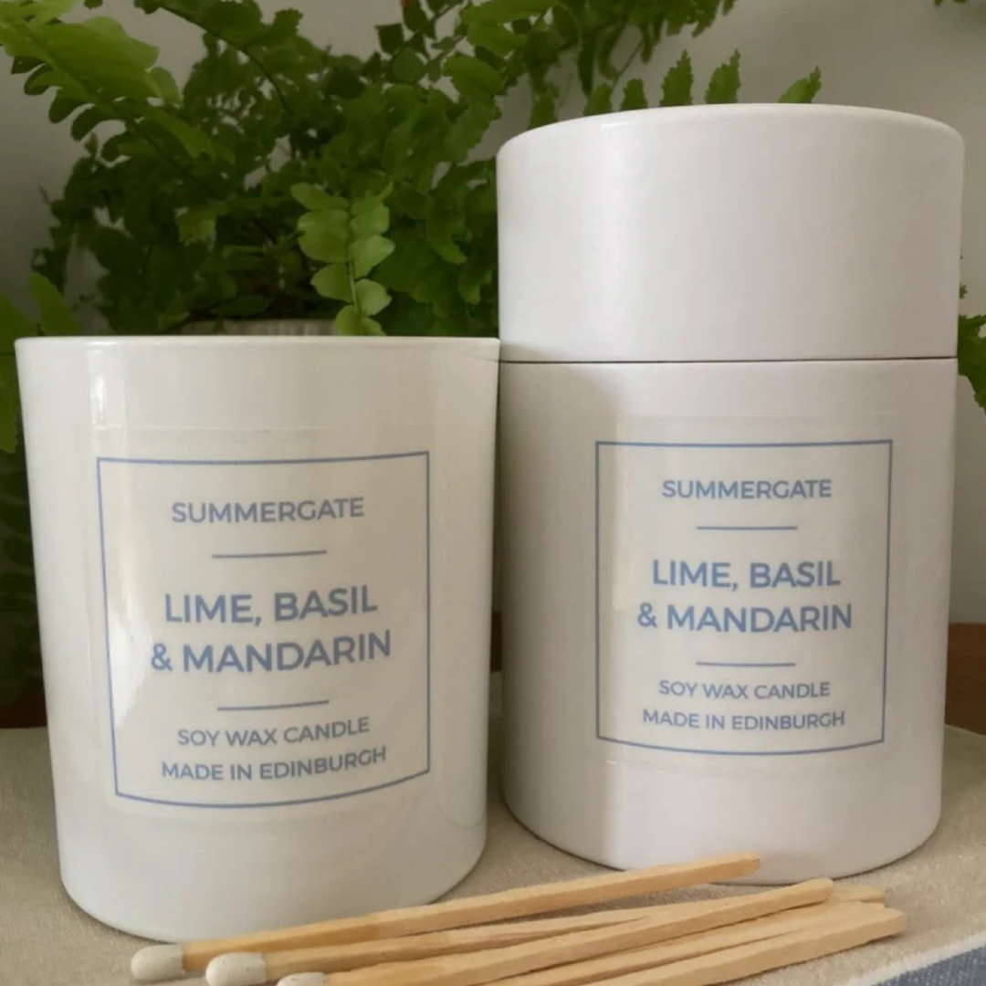 Summergate Hand poured Large Candle