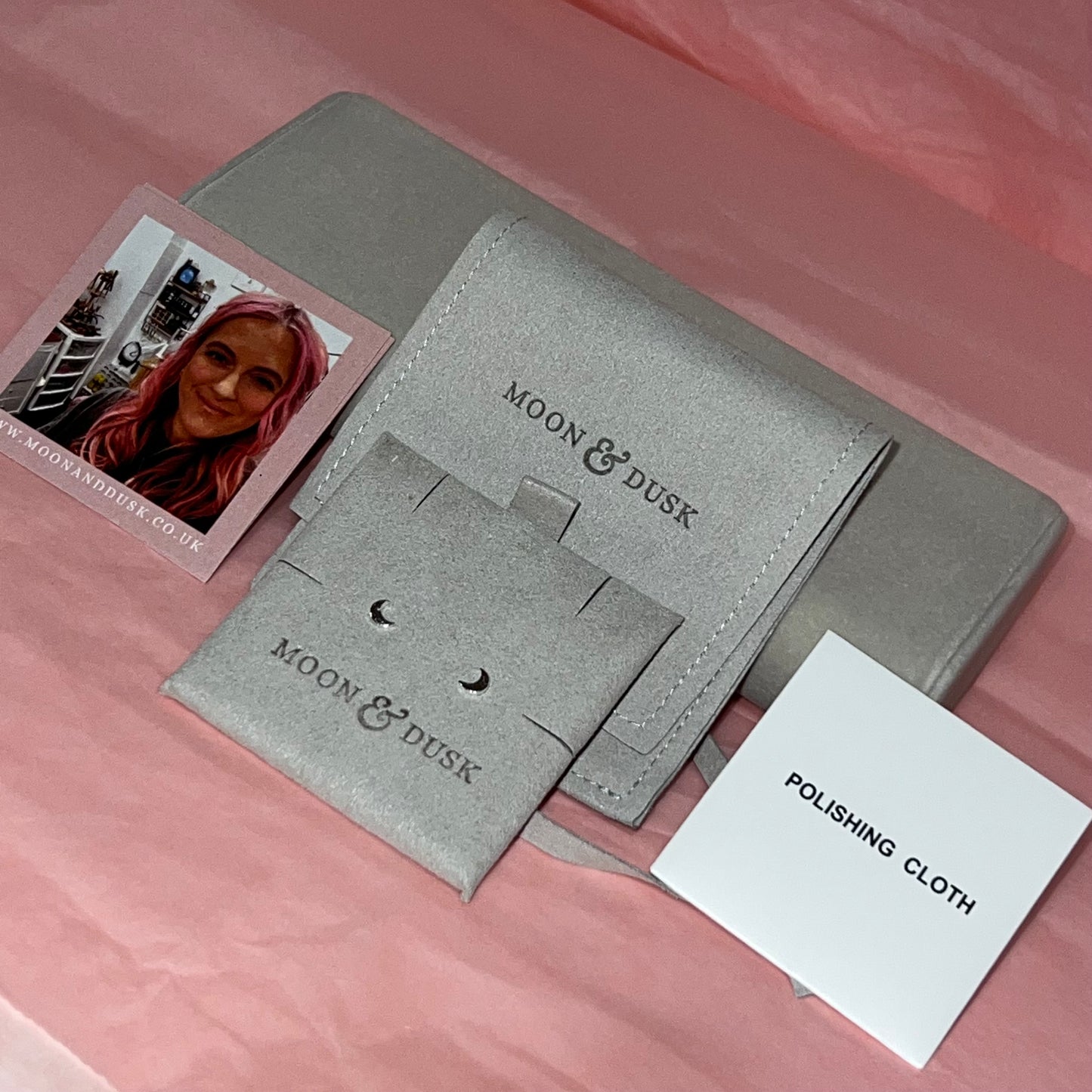 Moon & Dusk  Sterling Silver Earrings