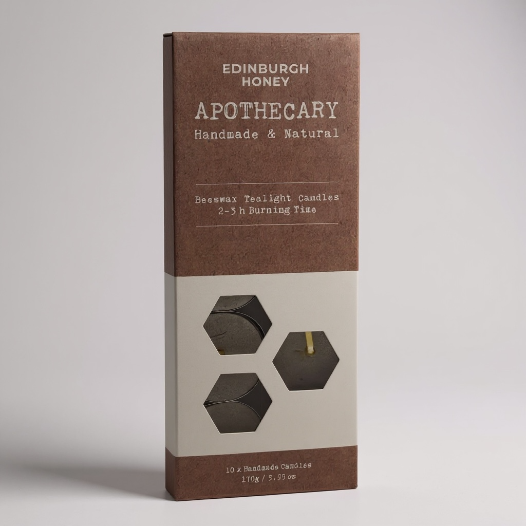 Edinburgh Honey Co Beeswax Candles