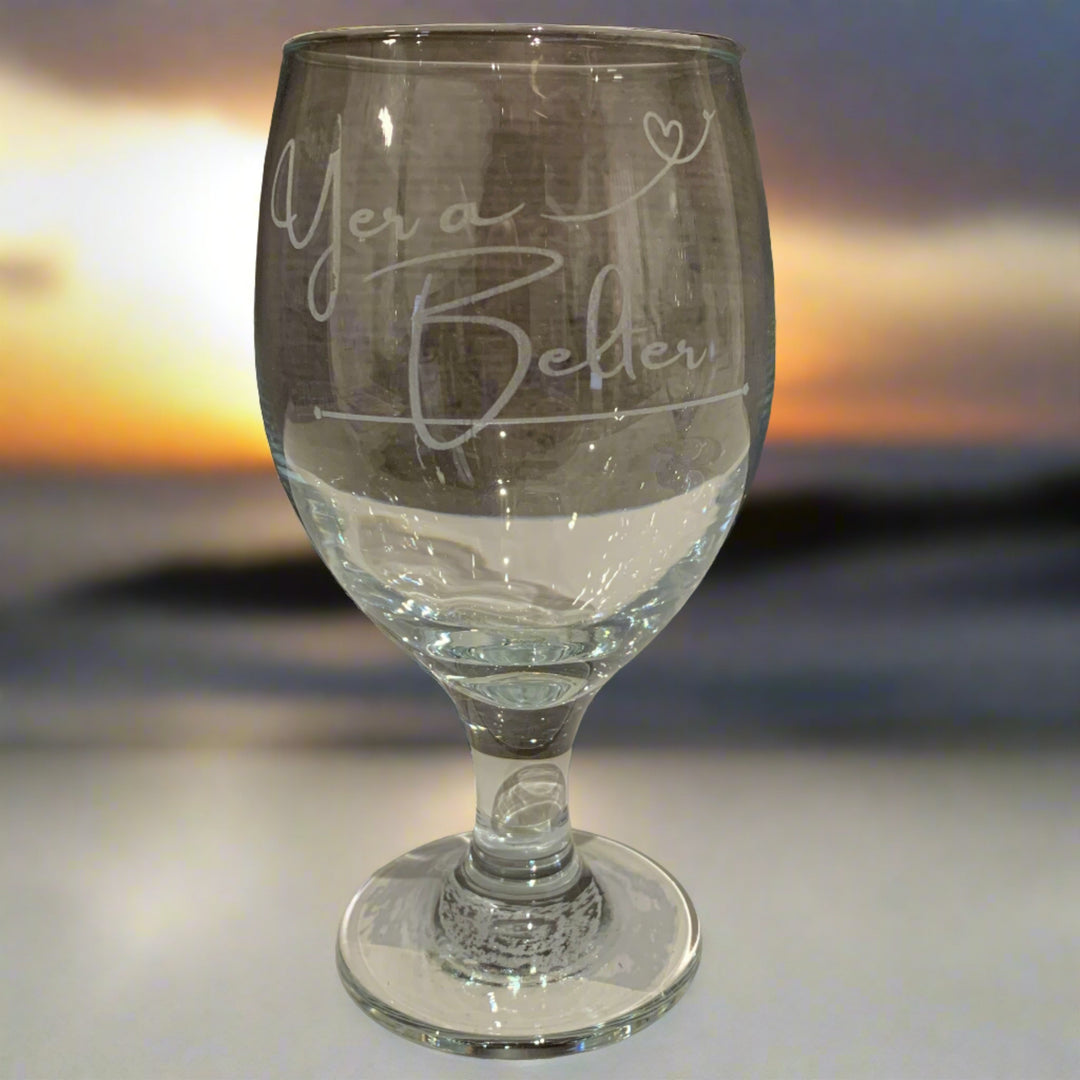 Torbrex Lazer Creations Beer Glass