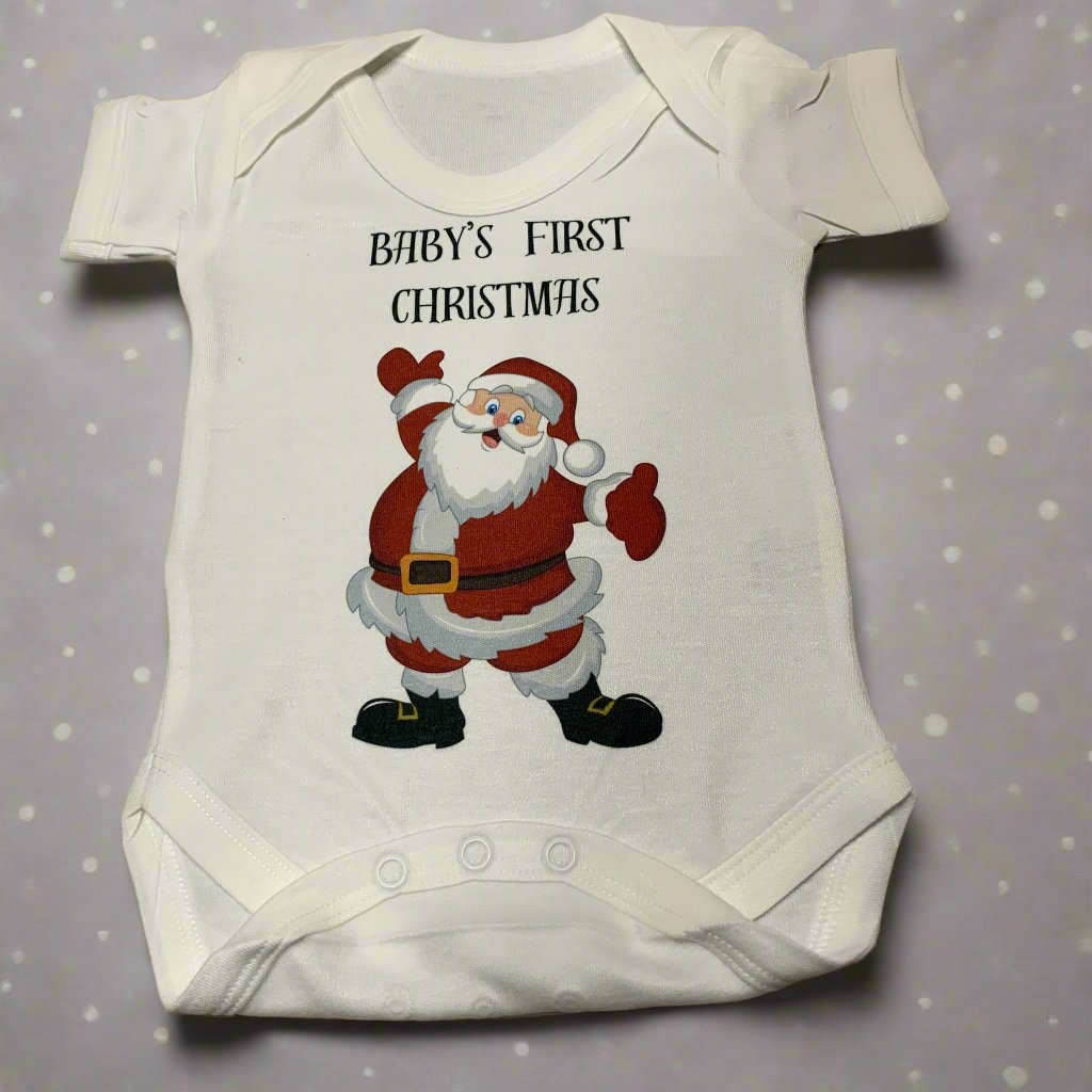 Clan Artisan Christmas Baby Vests 2024