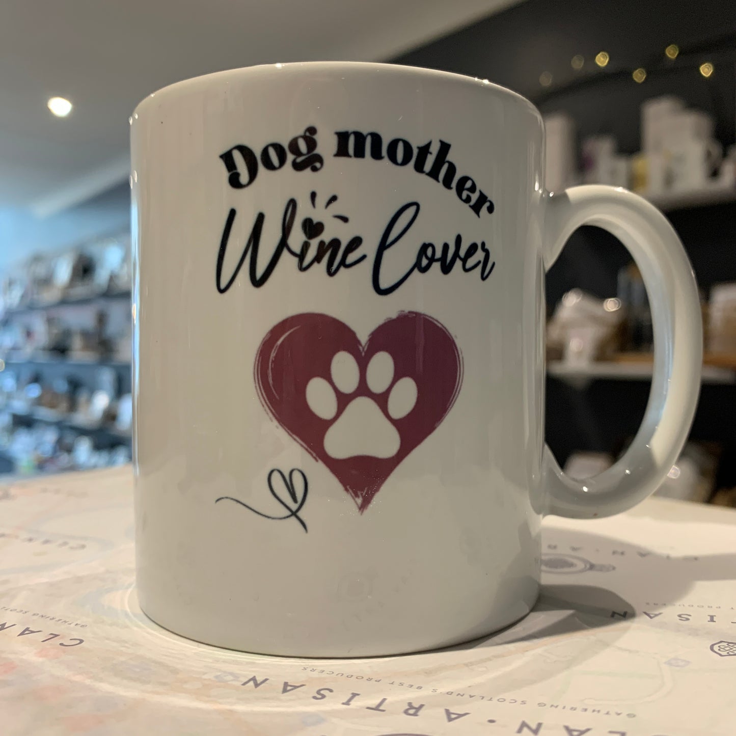 Clan Artisan Designed & Handprinted Ceramic Mugs for Mothers 10oz 2025