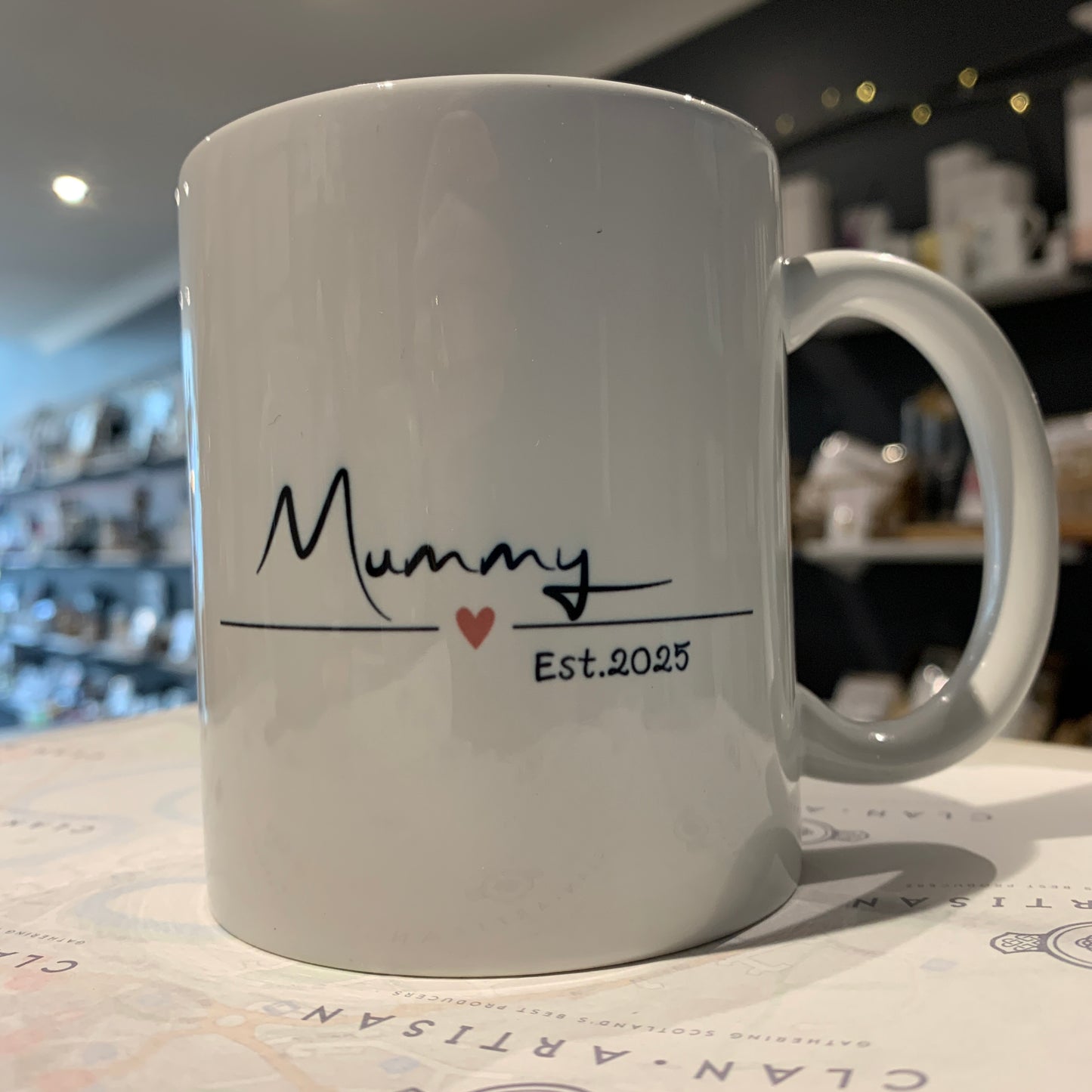 Clan Artisan Designed & Handprinted Ceramic Mugs 10oz Baby Themed 2025