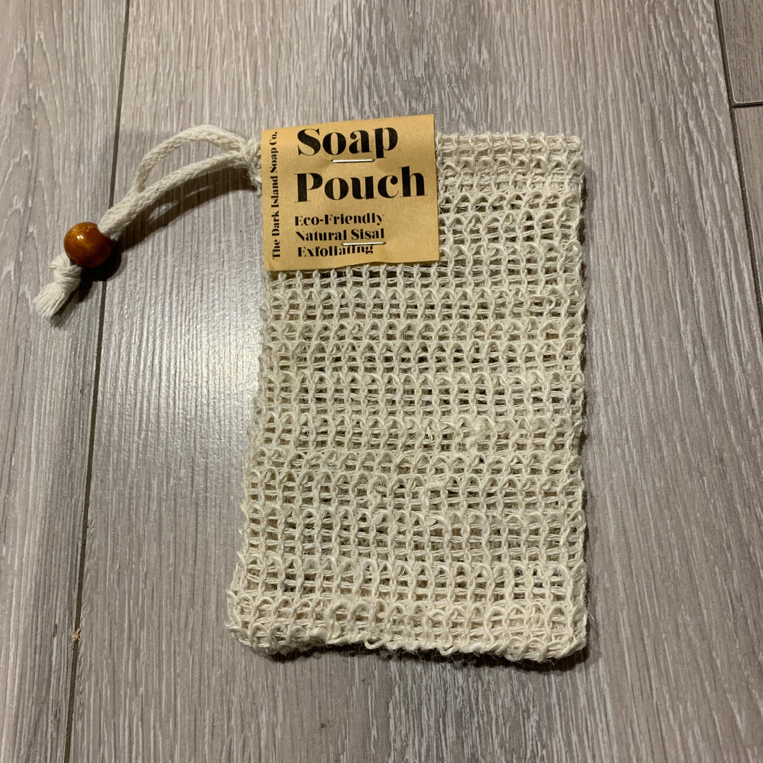 Dark Island Soap Company Eco-Friendly Natural Sisal Exfoliating Soap Pouch