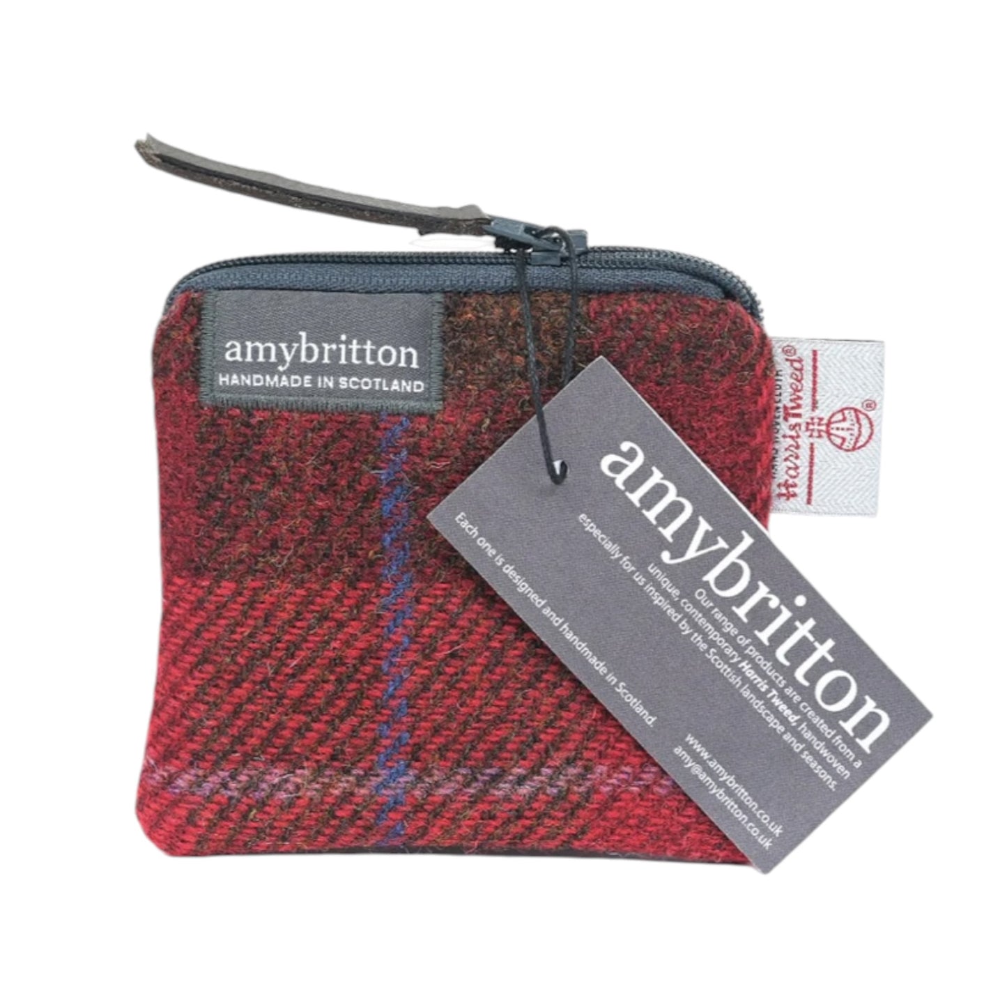 Amy Britton Harris Tweed Coin Purse