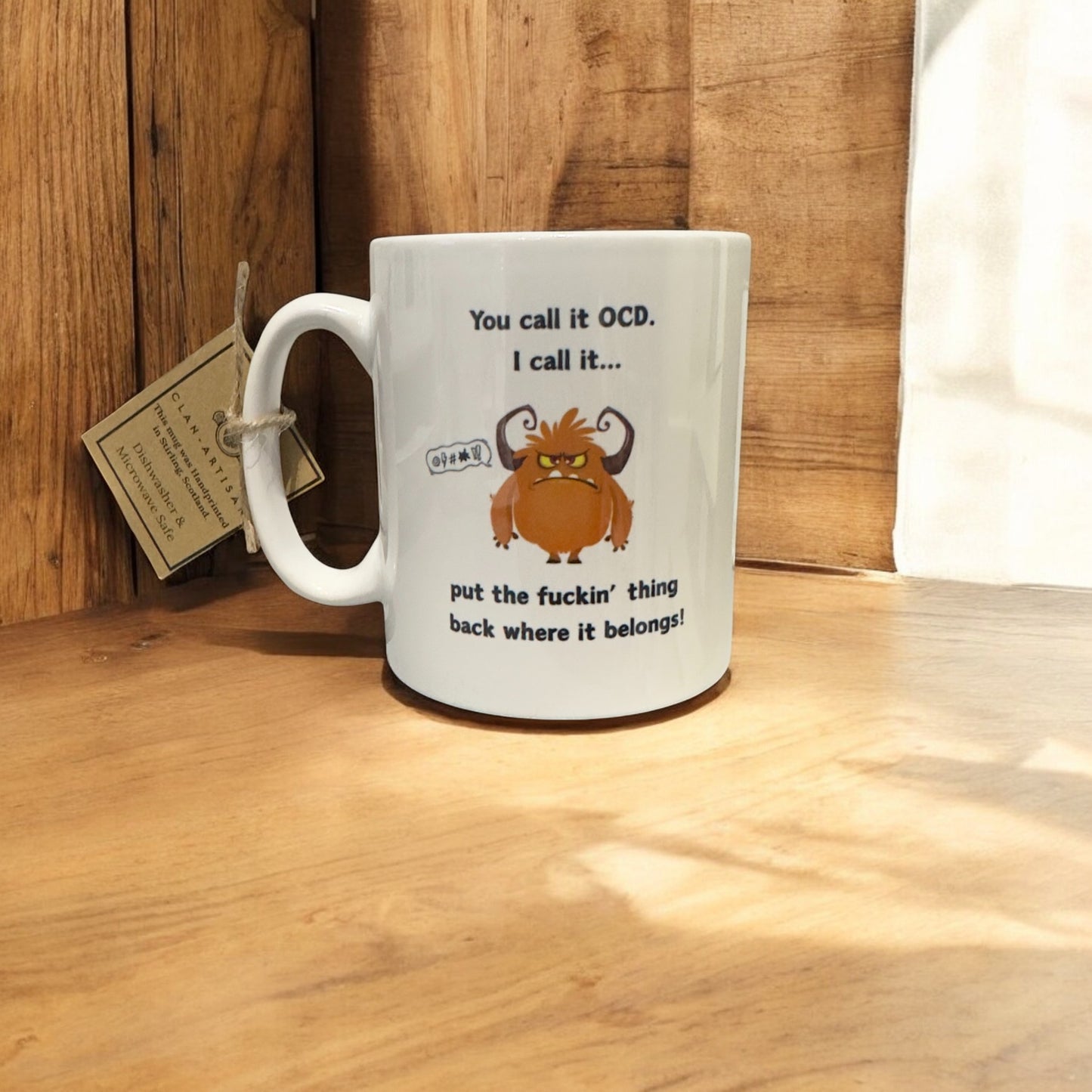 Clan Artisan Designed & Handprinted Ceramic Mugs 10oz 2025