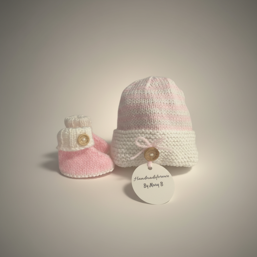 Handmade For Ewe Baby Apparel 0-3 Months