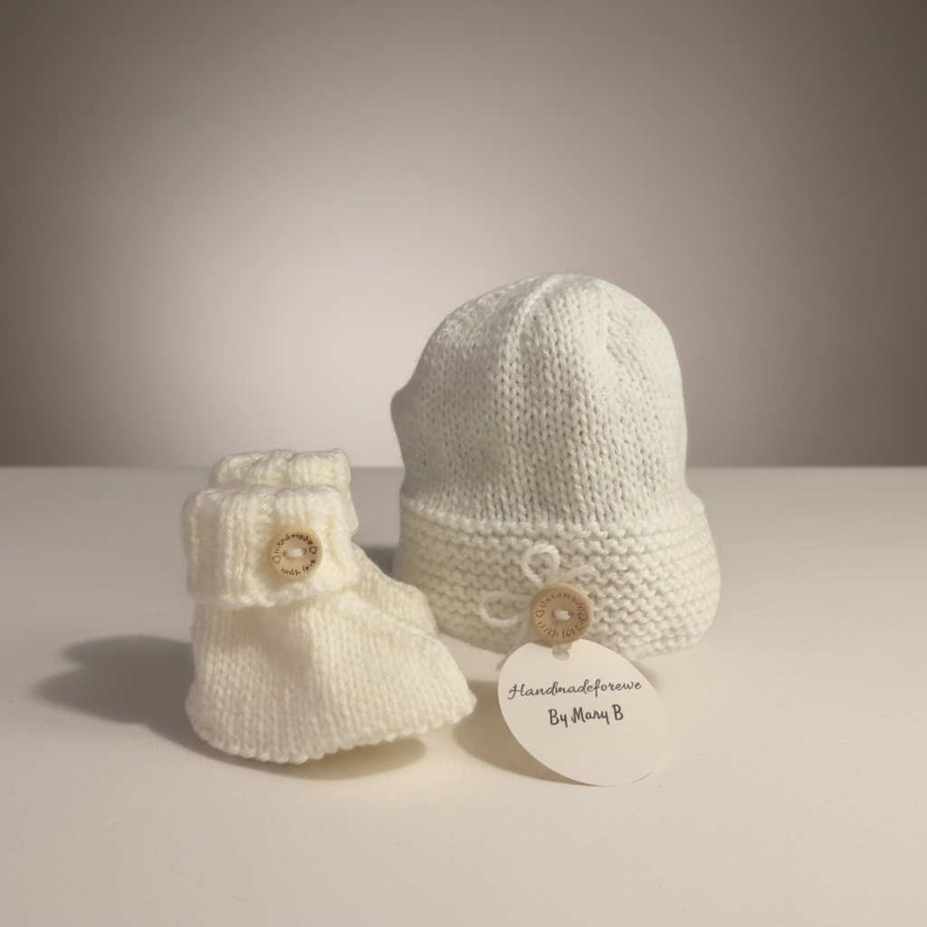 Handmade For Ewe Baby Apparel 0-3 Months