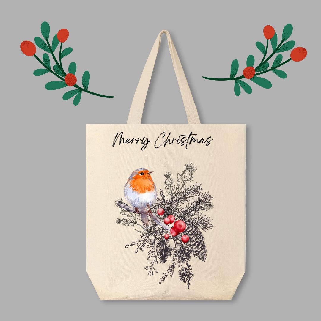 Clan Artisan Christmas Shopping Bags