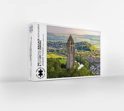 The Kilted Photographer The Monument and City of Stirling 1000 Piece Jigsaw Puzzle