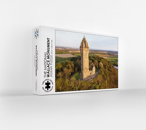 The Kilted Photographer The National Wallace Monument 1000 Piece Jigsaw Puzzle
