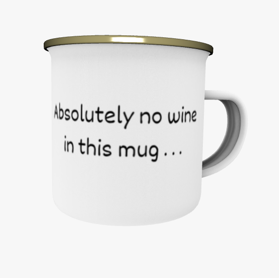 Clan Artisan Designed & Handprinted Enamel (Tin) Mugs