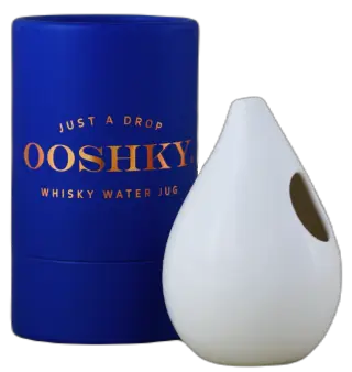 Glass Ooshky Whisky Water Jug