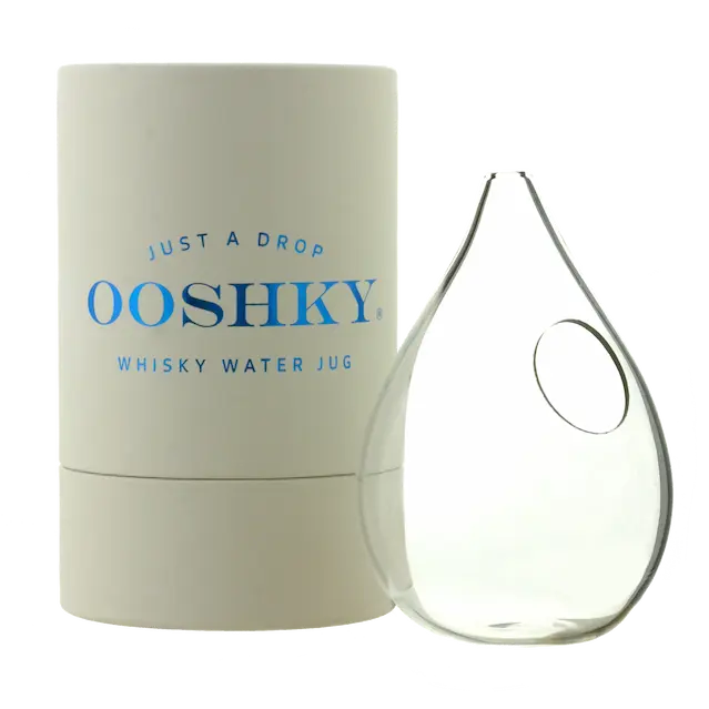 Glass Ooshky Whisky Water Jug