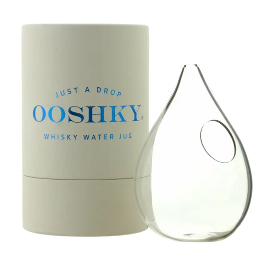Glass Ooshky Whisky Water Jug