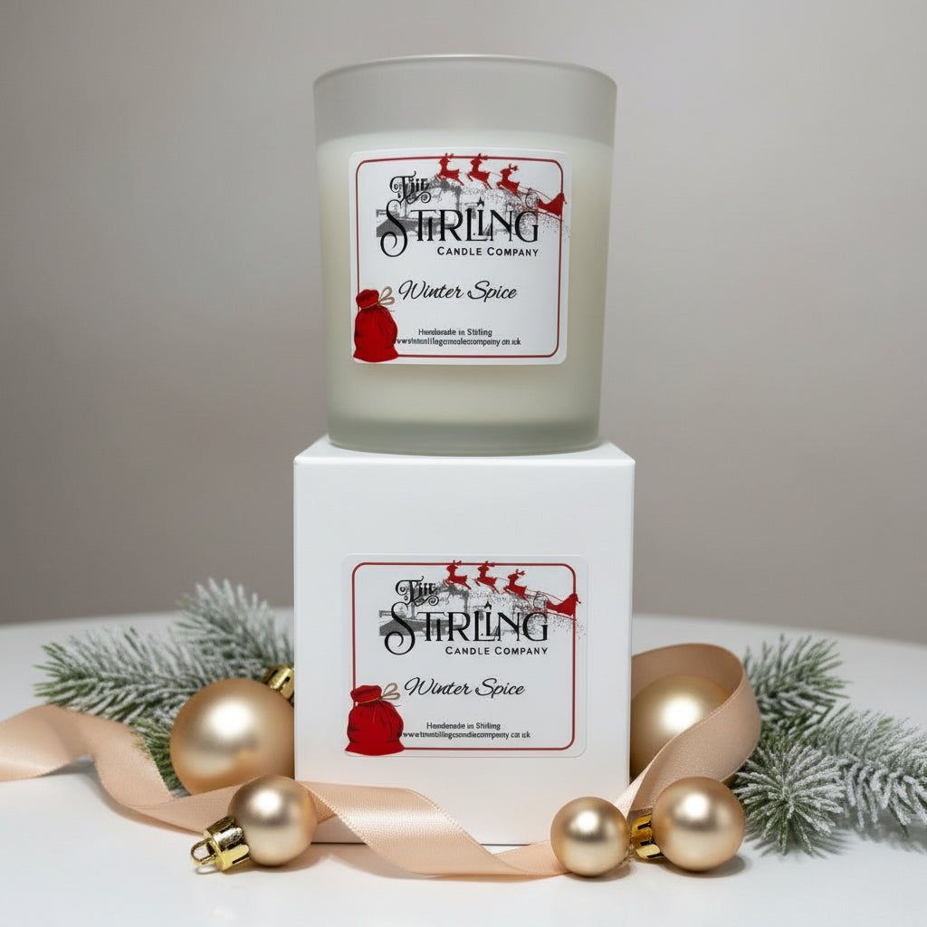 Stirling Candle Company Christmas Large Candle