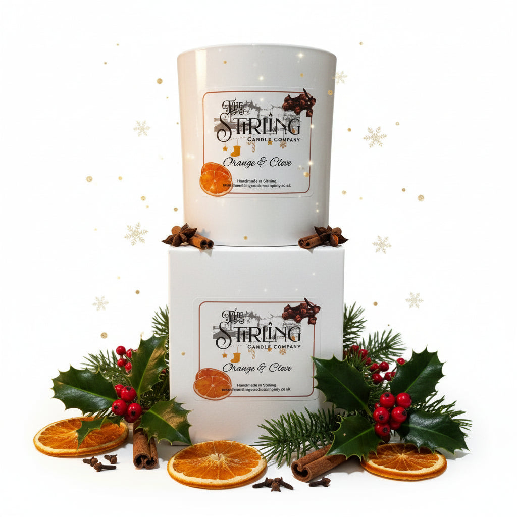 Stirling Candle Company Christmas Large Candle