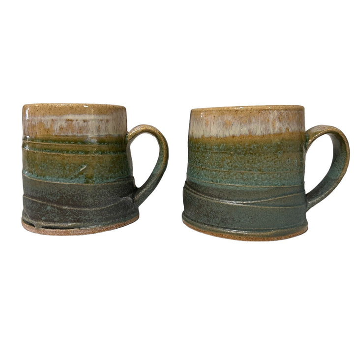 Scottish Landscapes Ceramic Espresso Mugs and Whisky Tot Pot